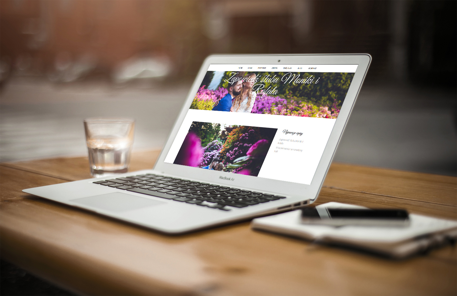 Projekt strony internetowej inspireme.com.pl - wizualizacja 5