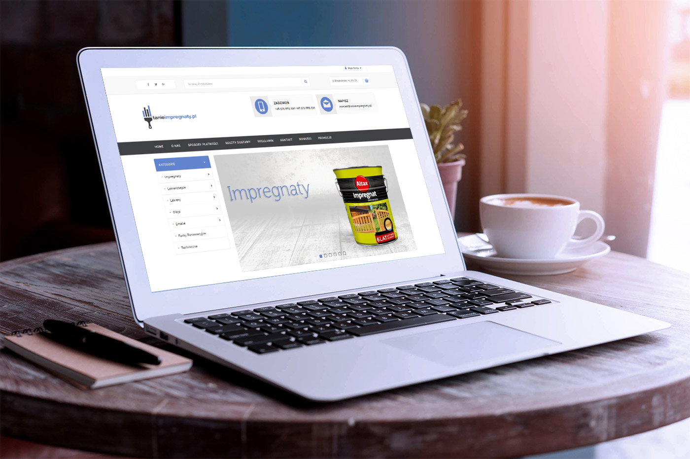 sklepy prestashop tanieimpregnaty.pl by siplex - Obrazek 1