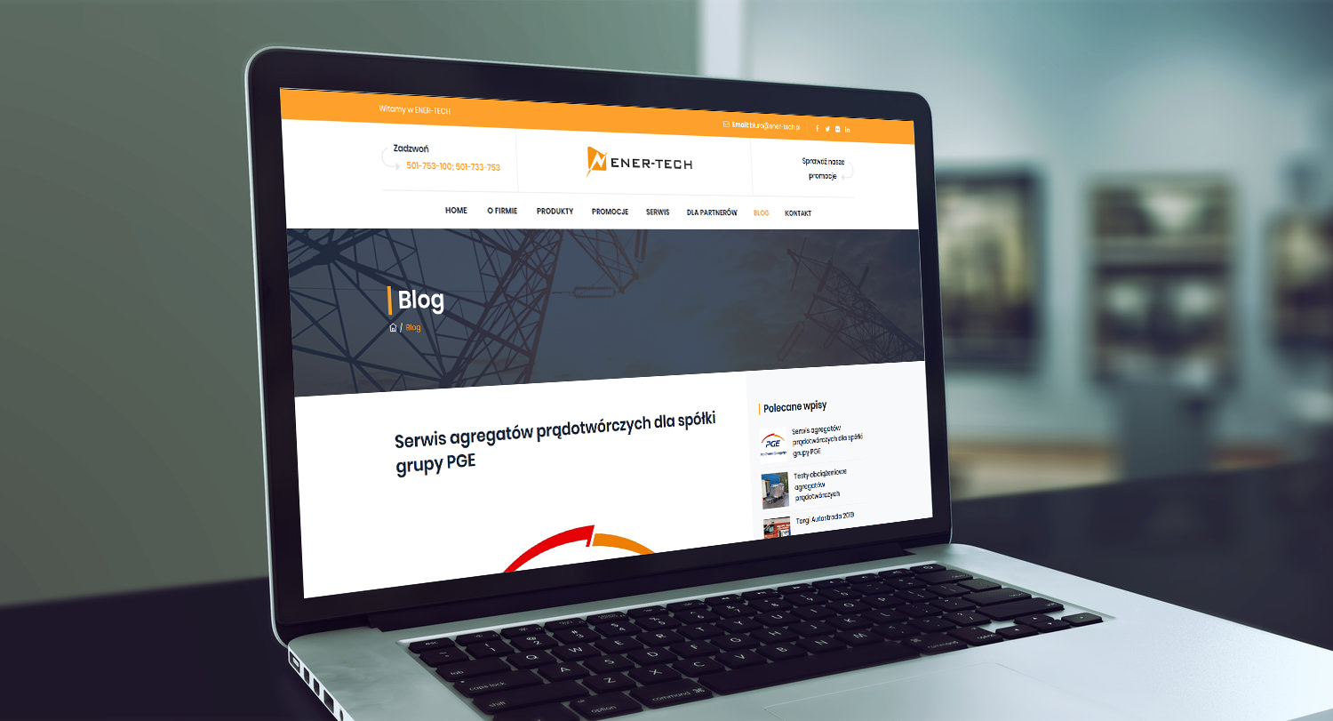 strony internetowe Kielce ener-tech.pl by siplex - Wizualizacja 7