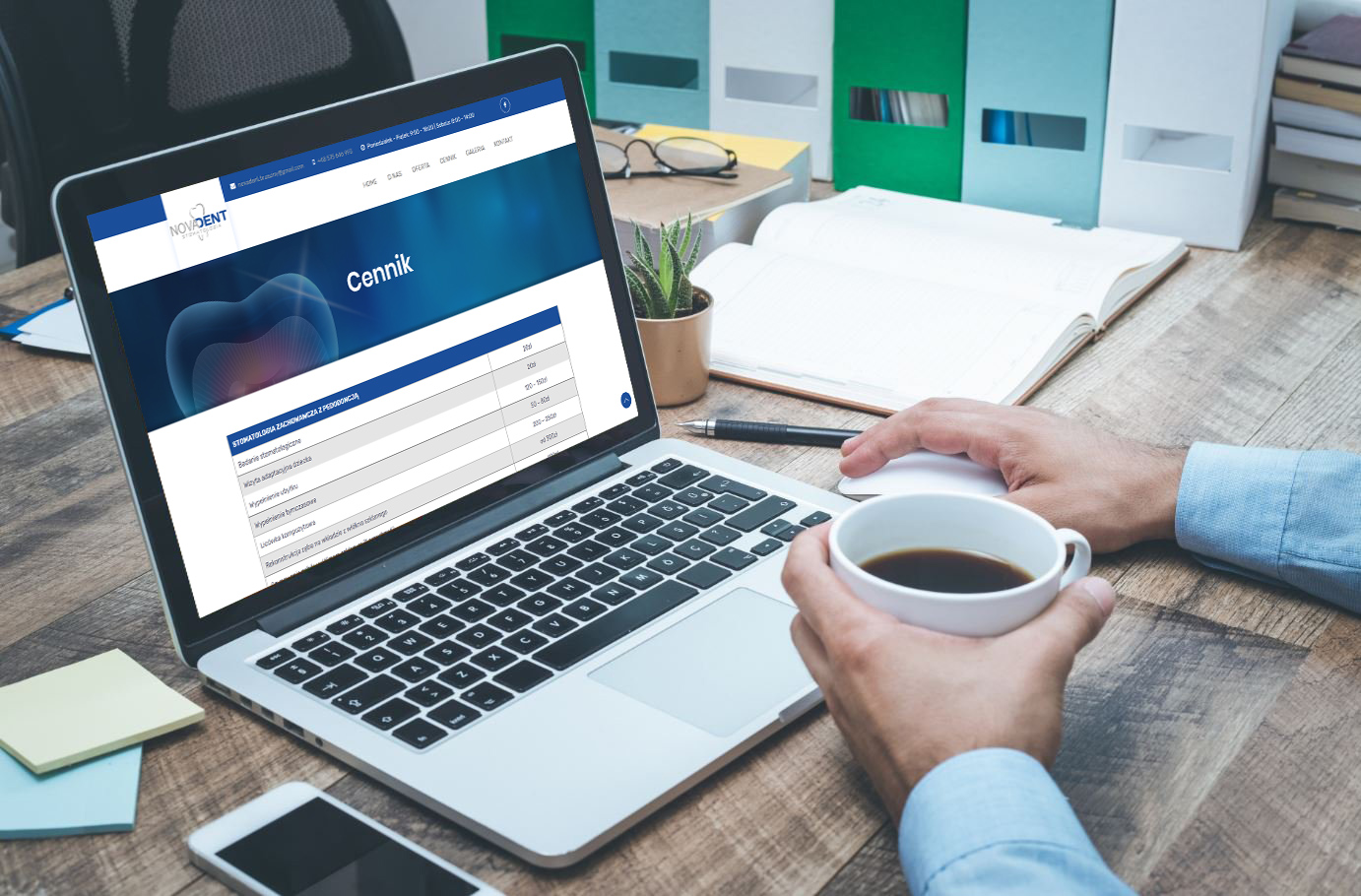 projektowanie stron internetowych nova-dent.eu siplex - Zdjęcie 5
