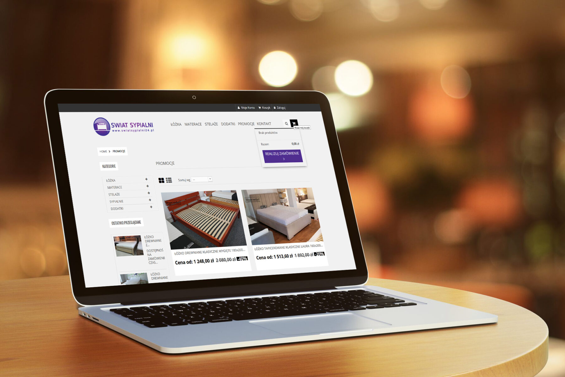 projektowanie sklepów internetowych swiatsypialni24.pl by siplex - Portfolio 7