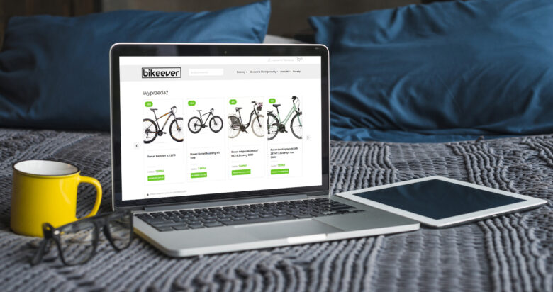 projektowanie sklepów internetowych bikeever.pl by siplex - Portfolio 1