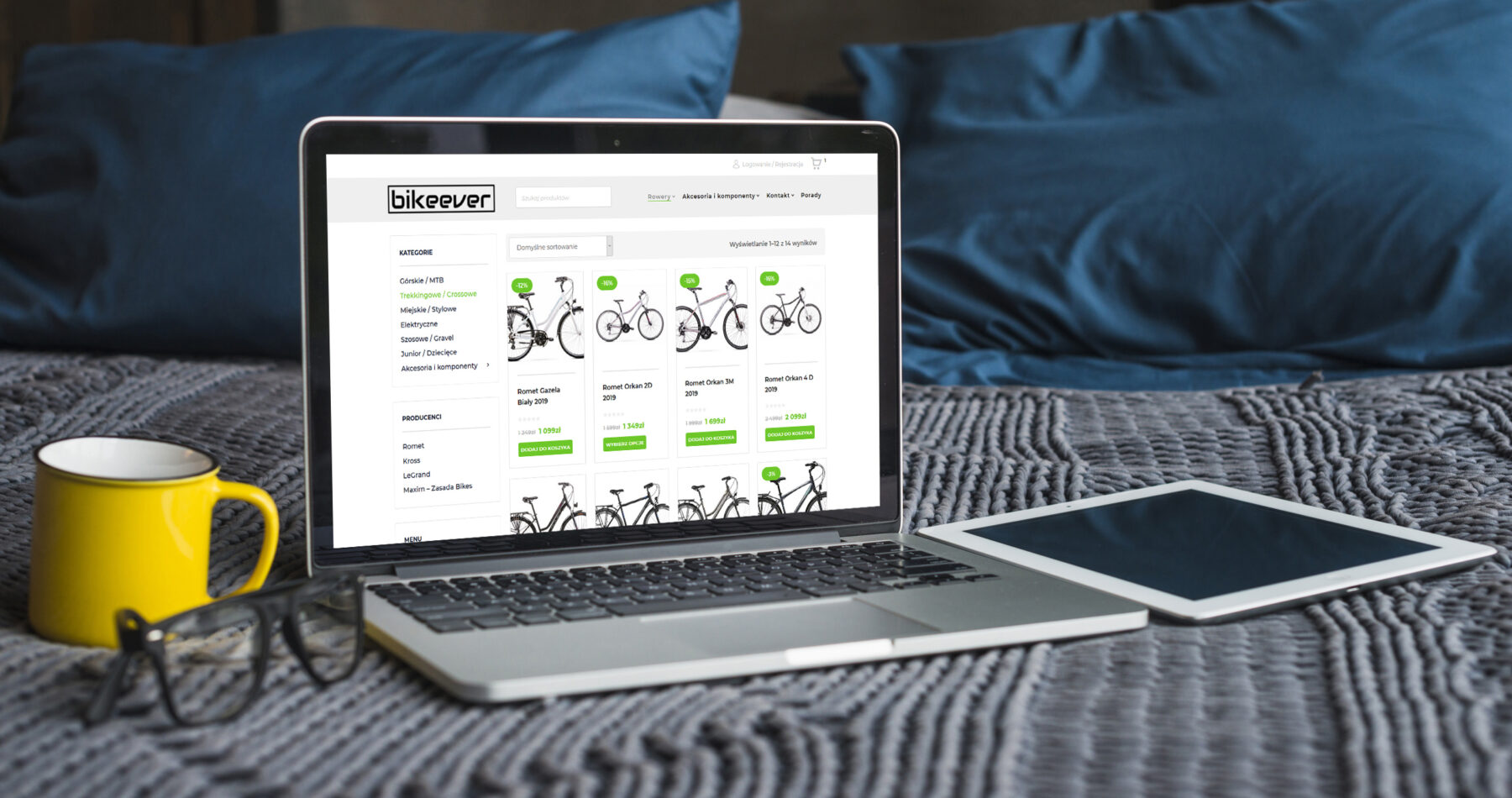 projektowanie sklepów internetowych bikeever.pl by siplex - Portfolio 3