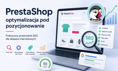 PrestaShop optymalizacja pod pozycjonowanie sklepu internetowego, SEO techniczne, szybkość strony i większa widoczność w Google