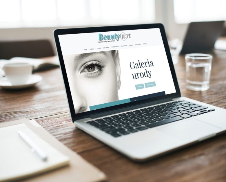 Strona www dla kliniki urody i laseroterapii Beauty Art