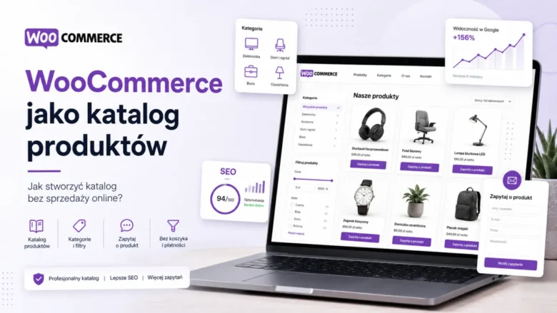 WooCommerce jako katalog produktów bez koszyka z formularzem zapytania i kategoriami produktów