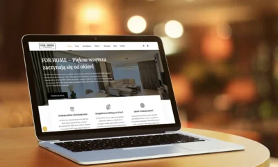 strona internetowa dla firmy for-home by siplex1