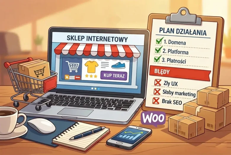 Sklep internetowy dla małej firmy – jak zacząć i jakich błędów unikać