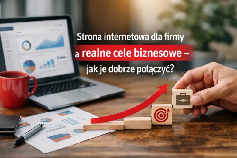 strona internetowa dla firmy a cele biznesowe jak połączyć strategię marketingową z projektowaniem strony